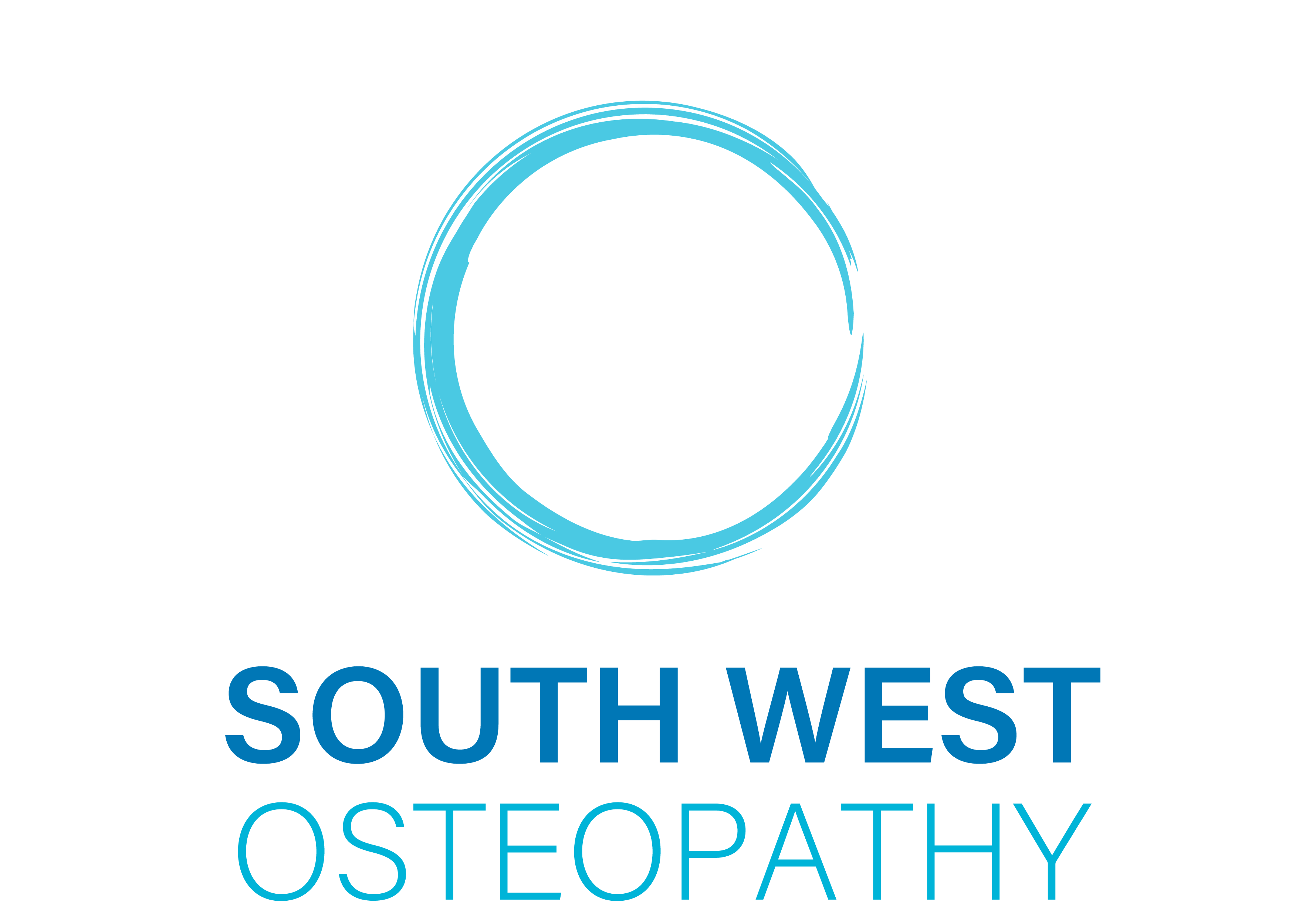 An image of the South West Osteopathy logo with the text south west osteopathy